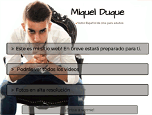 Tablet Screenshot of miquelduque.com